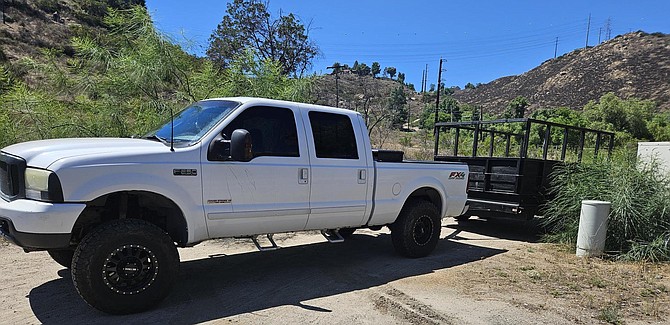 On Aug. 26, after a license plate alert, police found a stolen trailer being towed by a truck in unincorporated El Cajon.