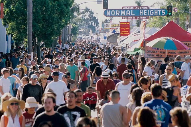Adams Avenue Street Fair is Southern California’s largest free two-day festival that is 10 blocks of music, carnival rides, beer gardens, festival foods, and 300 exhibitors.
