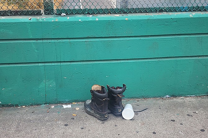 These boots were made for gawking...