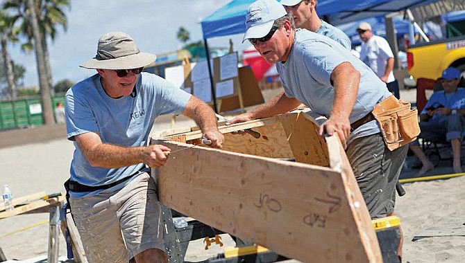 The Harbor Days most memorable event was the Nail and Sail.