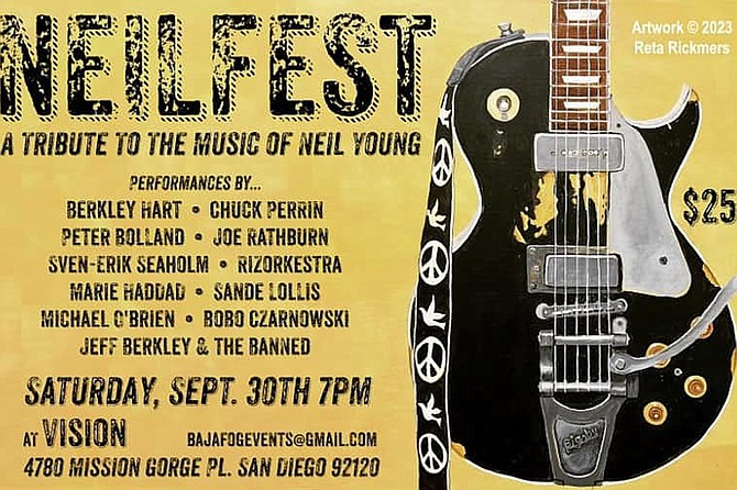 Neil Fest: A Tribute to Neil Young at Vision Center For Spiritual Living Sept 30
