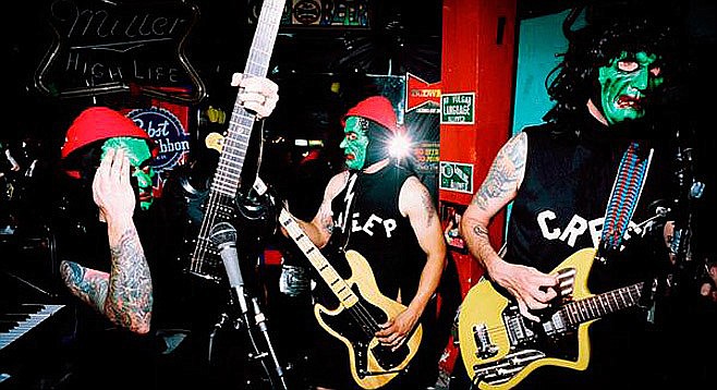 The Creepy Creeps at the Casbah Oct 28