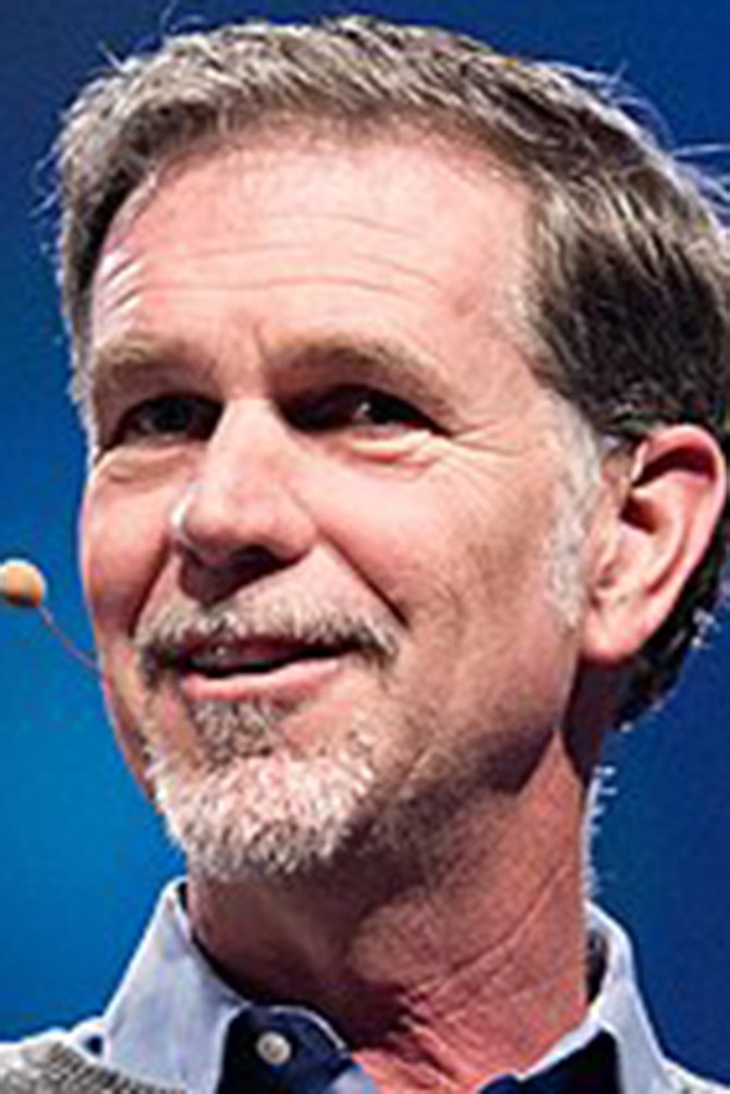 When it comes to skiing, Reed Hastings enjoys peak performance.
