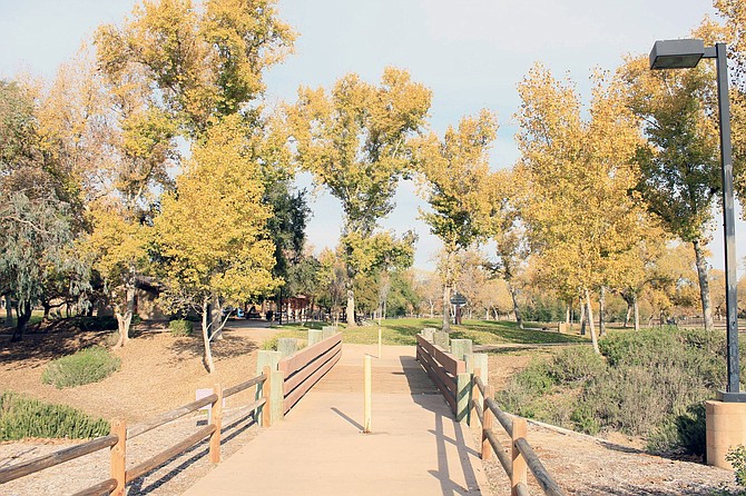 Santee's Mast Park shows that San Diego does have seasons.