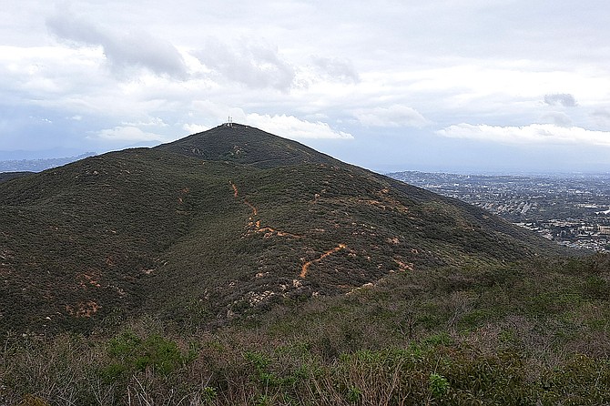 Profile of cowles from pyles peak.