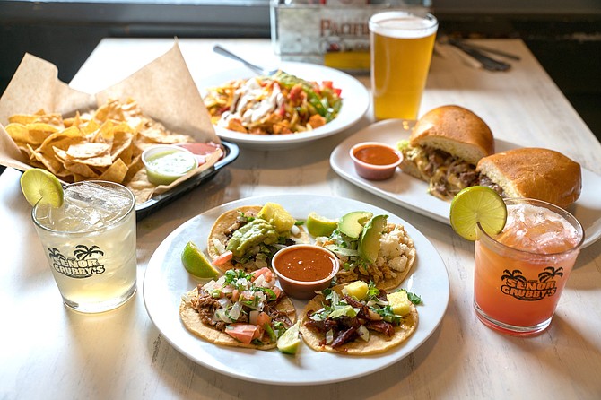 Food at Senor Grubby's