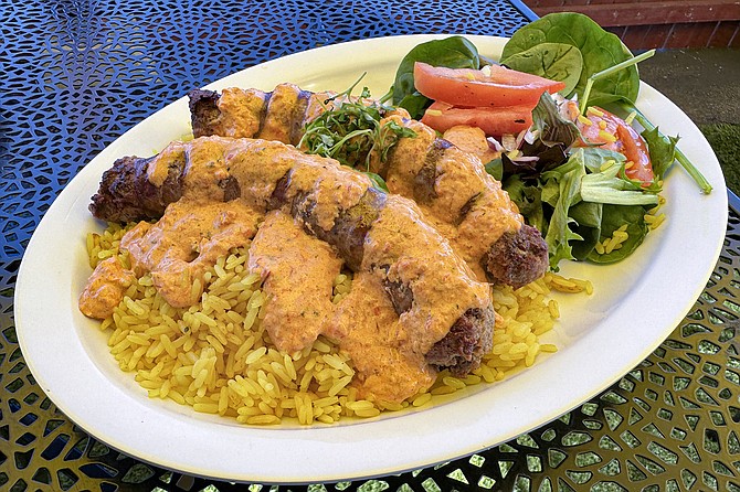 House-made boerewors sausage, made by Bunny Chow South African Food