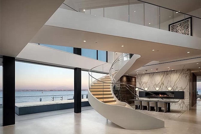 The stairs, because coming down for dinner should be an event, darn it.
