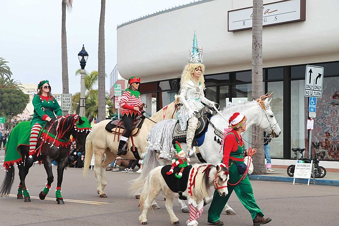 La Jolla Christmas Parade and Holiday Festival on December 3