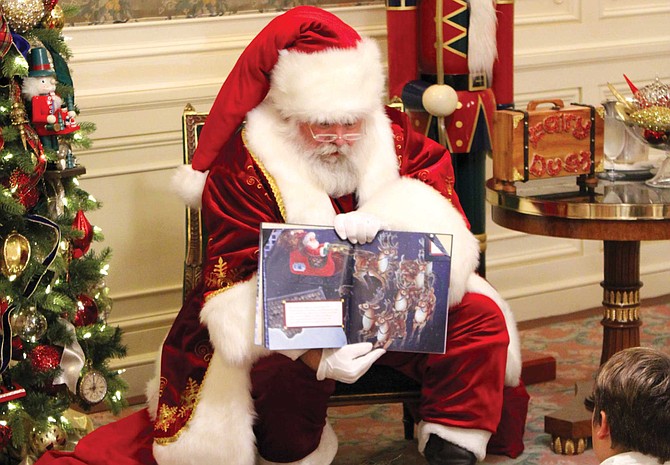 Santa’s Story Time Tea at Westgate Hotel