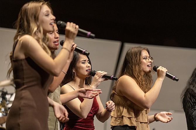 Frequency Vocal Jazz Ensemble at MiraCosta College Dec 12