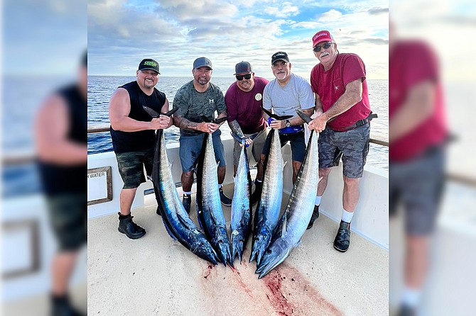 Wahoo bonanza. Anglers aboard the Intrepid, were ‘fortunate enough to have the best wahoo fishing we have had all year’ during their 12-Day Seeker trip ending on December 1.