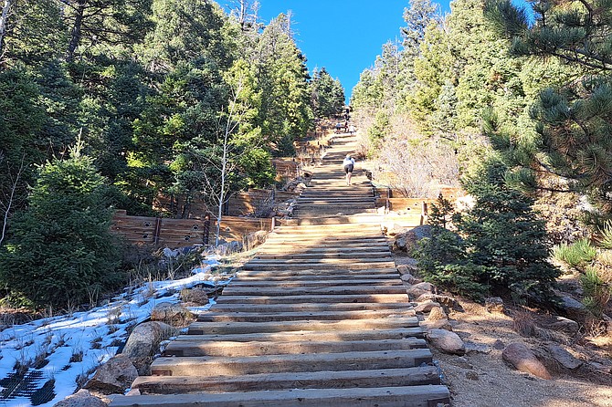 A bit of snow on the trail