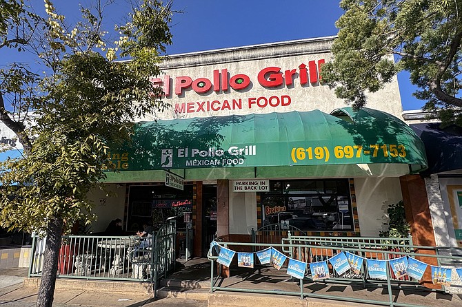 Downtown Lemon Grove: the oldest of three El Pollo Grill locations