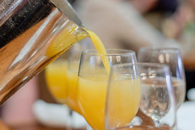 Bottomless mimosas