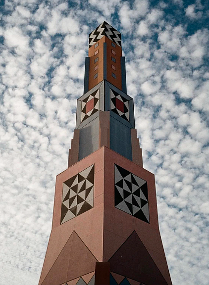 Tiffany: the Tower Bar is a "prominent-looking building and is a distraction."