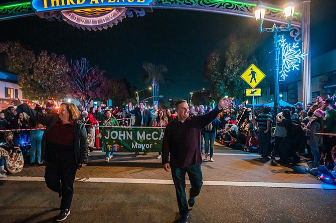 On October 12, Vulcan Materials, Corporation, operator of the Chula Vista Quarry, gave $5000 at John McCann’s behest to sponsor the city’s Starlight Parade and Festival, per a November 29 report.