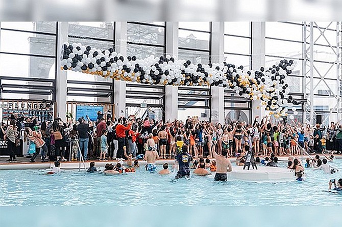 Bring a swimsuit and join Belmont Park’s Winter Wonder fun at Plunge San Diego with our Annual MEGA Noon Year Celebration event.