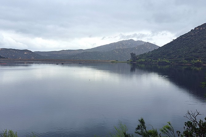 Starting from Lake Poway.