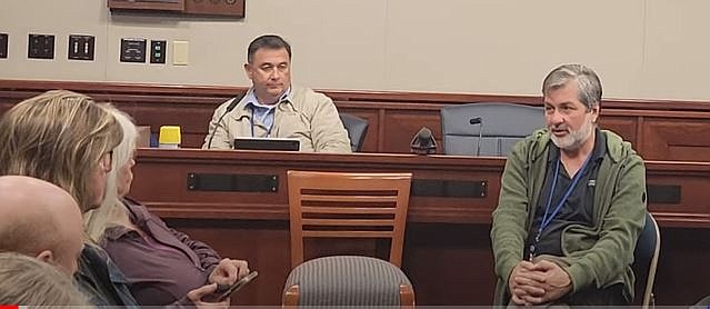 Sweetwater manager Carlos Quintero (right) said fish restocking could be part of the proposals.