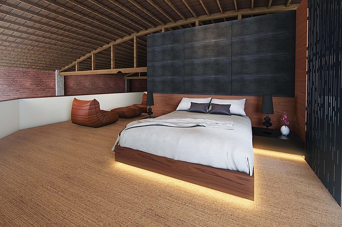 One of several artist’s renderings of what the finished space should look like.