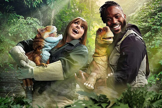Play with adorable baby Dinos, excavate fossils, or even train a raptor while surrounded by behemoths like sky-scraping Spinosaurus and, the King himself, Tyrannosaurus Rex!