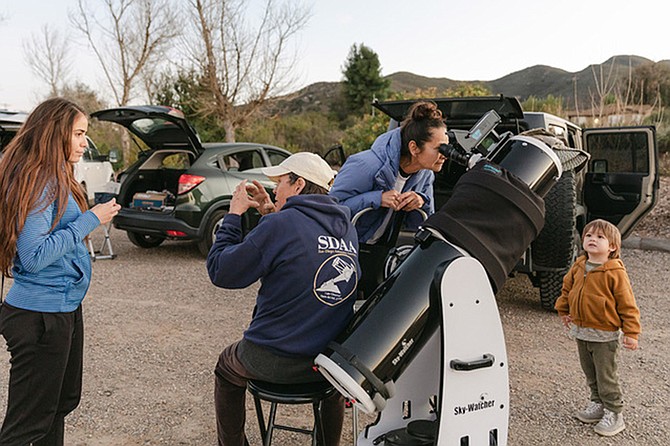 Cold, cloudless nights make for great star viewing.