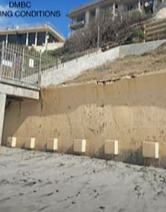 Lower seawall