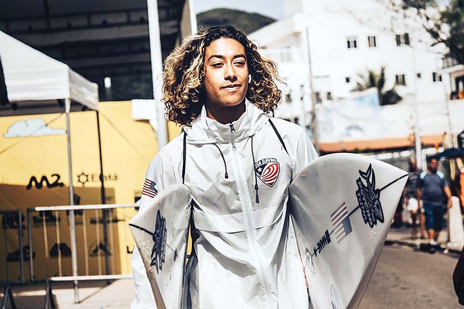 Even as a “grom,” a young surfer, rising pro Titus Santucci understood the importance of not only etiquette but using good judgment. When the Encinitas surfer, now 18, started surfing, “There were breaks that I would surf and feel comfortable at and there were breaks I wouldn’t dare go near because I thought I wasn’t good enough to surf there.”