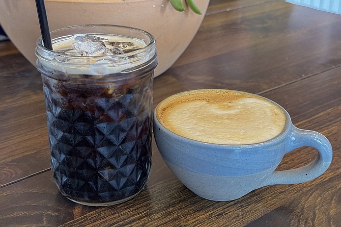 Cold brew and cappuccino