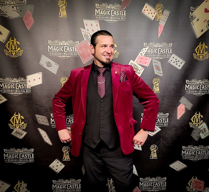 Magician Matthew King at The Magic Castle in Hollywood, CA