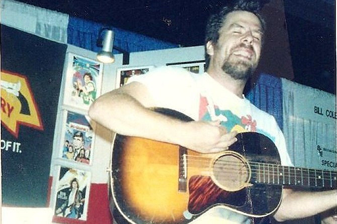 Nixon performs at the 1992 San Diego Comic-Con