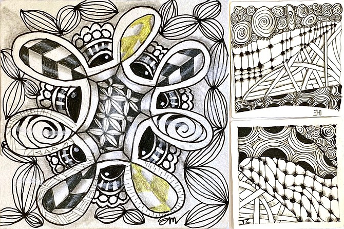 Students will be immersed in creating actual Zentangle tiles and will leave with a clear understanding that, “Anything is possible, one stroke at a time.”®