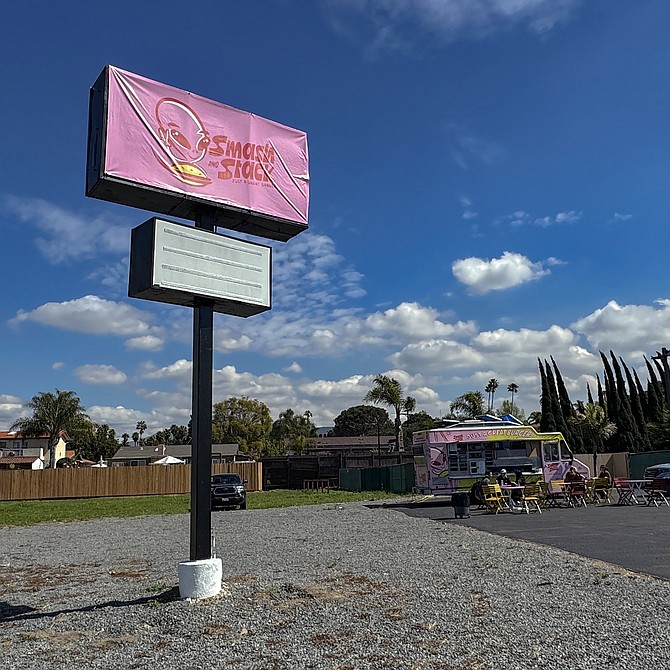 The former site of La Finca de Adobe