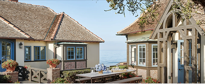 The McDermott French Normandy-Style house in November's Architectural Digest.
