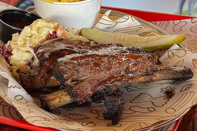 Smoked beef ribs