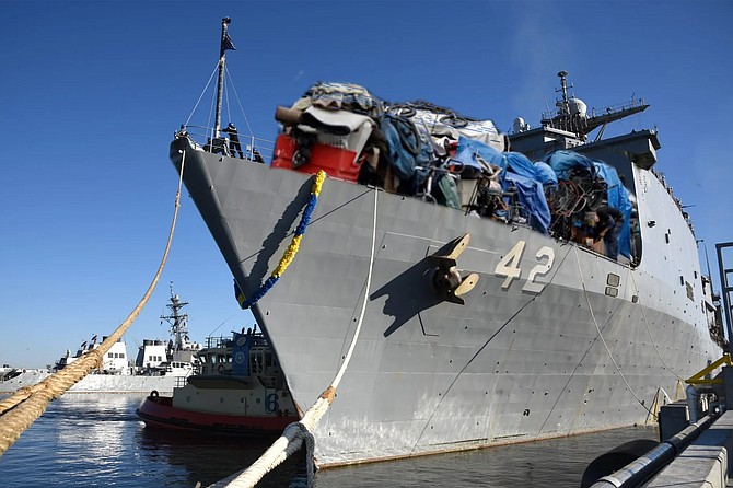 Navy solves San Diego homeless crisis by retiring four locally moored ships.