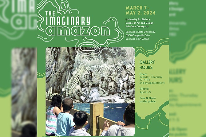 The Imaginary Amazon is a group exhibition of contemporary and historical art and material culture exploring the topic of representations of the Amazon Rainforest region.