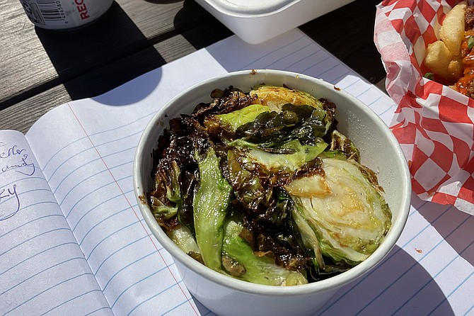My roasted Brussels sprouts: a little too real?