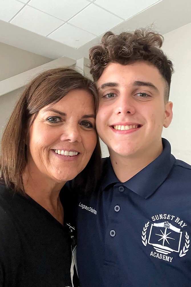 Laura Dishman was advised by a provider in Texas that Sunset Bay Academy in Playas de Tijuana had a good reputation and a very caring staff. “I just prayed for the right fit. I was nervous about sending Logan to Mexico, to another country.”
