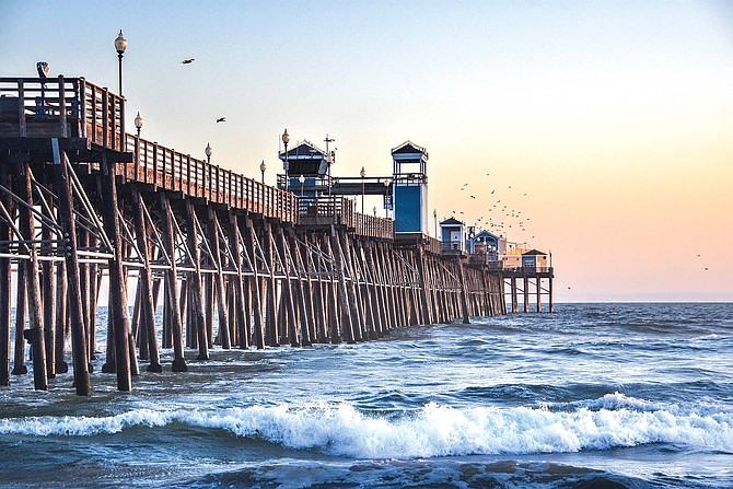 Oceanside Pier as it appeared prior to April 25 fire.