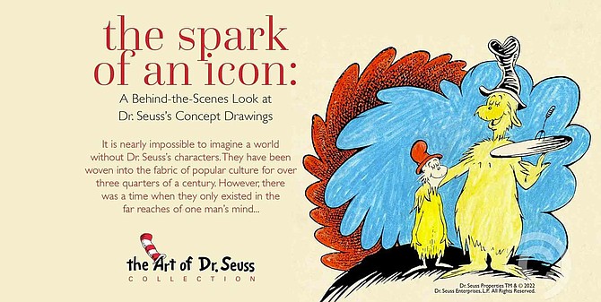 Exclusive Collections Gallery hosts a unique exhibit on Dr Seuss and his sketches, sculptures, oil paintings and original cartoons.