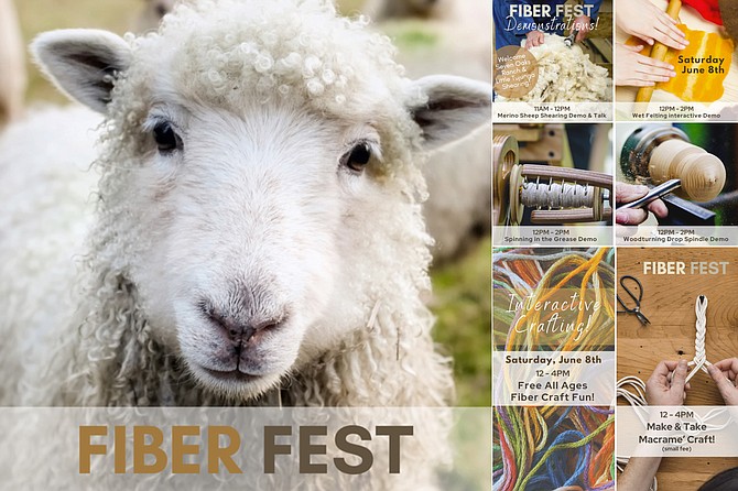 Come celebrate wool as a sustainable material and the first annual Fiber Fest!