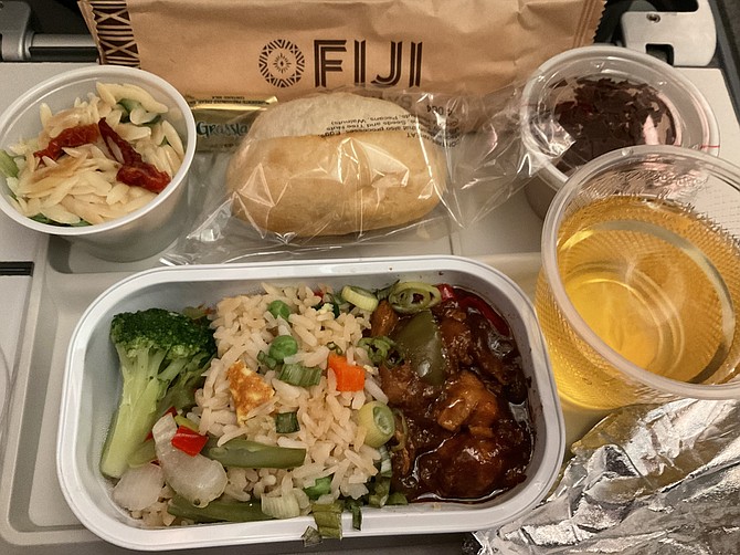 As airline meals go, Fiji’s are impressive, but don’t compare to Gaetano’s