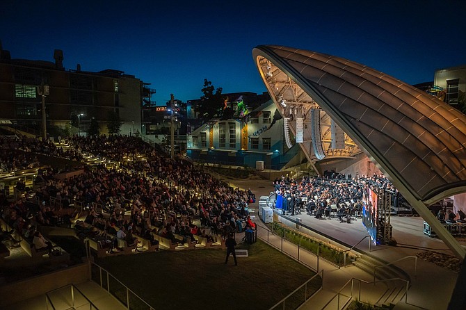 Mainly Mozart at The Epstein Family Amphitheatre on the campus of UC San Diego - Image by J Kat Photo