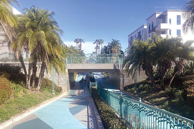 The Pier View Way pedestrian underpass