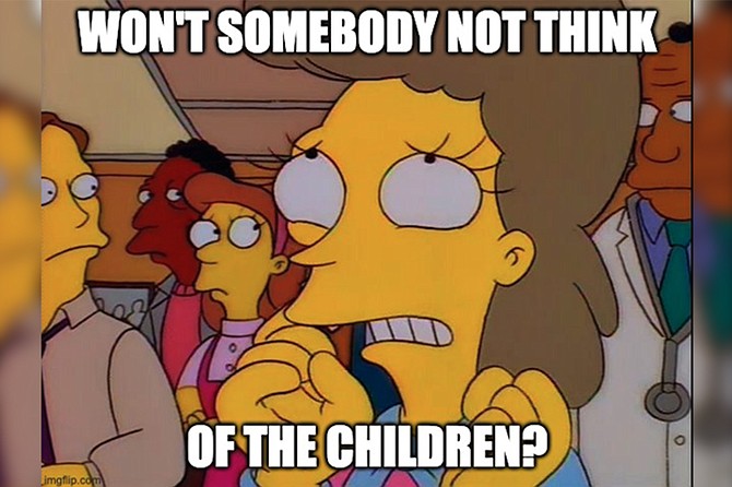Artist’s depiction of the San Diego diocese’s decision to attempt a second round of bankruptcy.