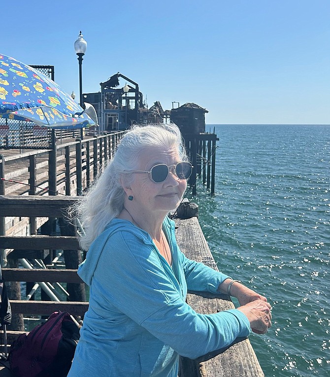 So many times, I have walked the pier’s length, out into the ocean toward the horizon, reveling in the evening light.