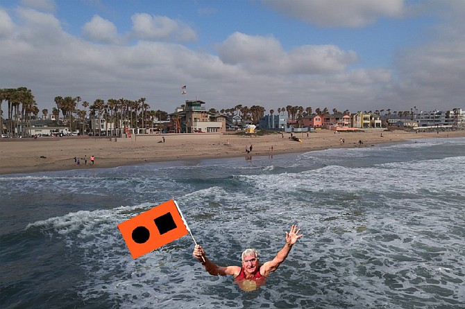 Immediately after being dropped in by a helicopter, Stratte-McClure raised his distress flag and begged to be removed from the fetid waters off Imperial Beach. “My goal was to foster improved relations between the United States and Mexico when it came to tackling this bi-national problem, a problem which truly knows no borders. I see now that I was hopelessly naive. We should absolutely invade and take control of the problem at its source. The horror of war could not possibly match what I just experienced.”