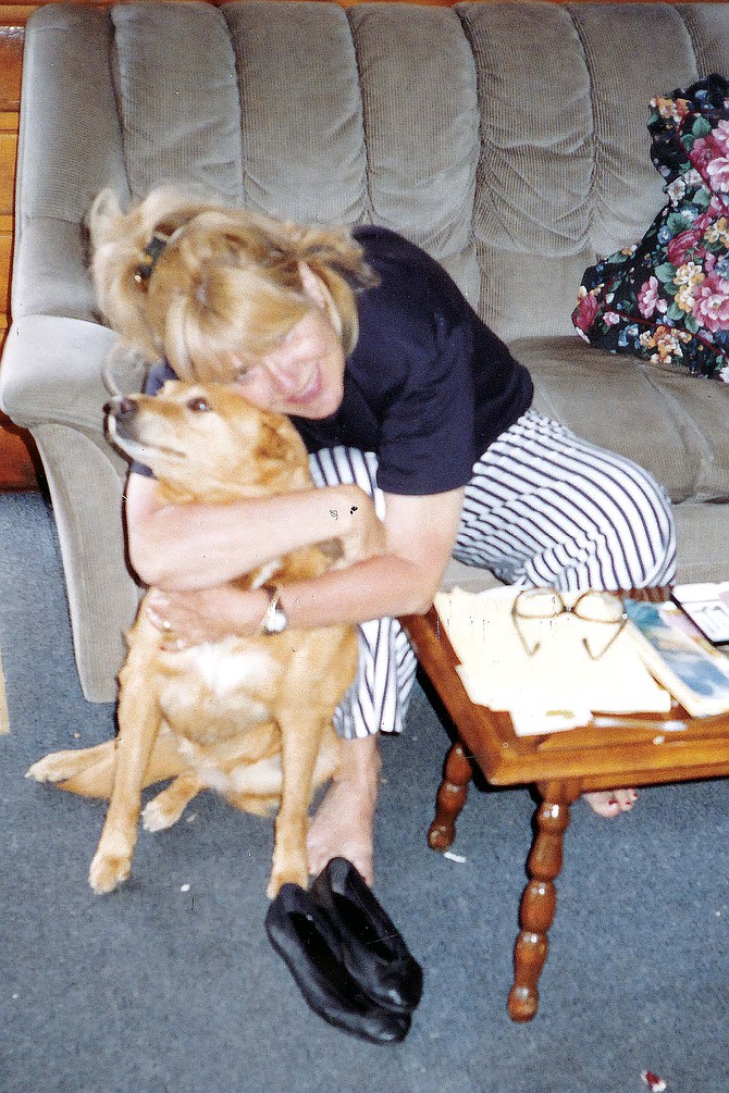 Judy shared this photo of herself with the author in 1994, while they were working on a “best-of” Judy Henske collection with Rhino Records.